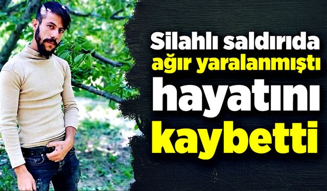 Saldırıda ağır yaralanan tarım işçisi hayatını kaybetti!