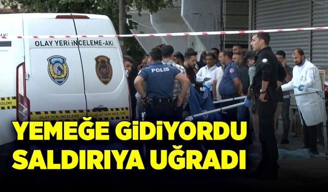 Ablasının evine yemek yemeye giderken, silahlı saldırıda öldü!