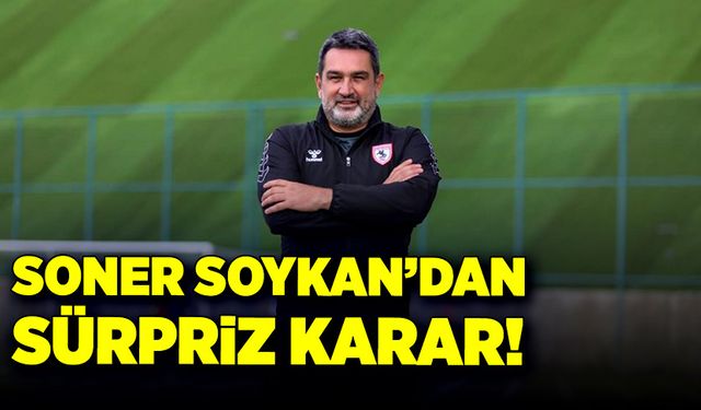 Soner Soykan'dan sürpriz karar!