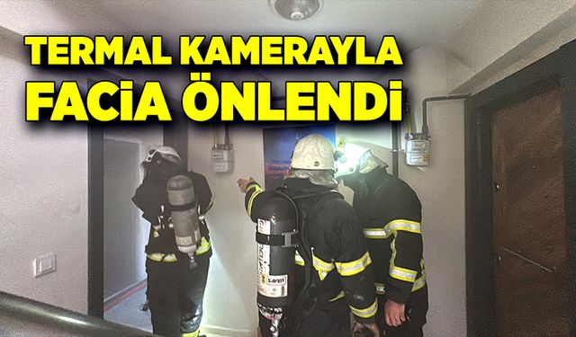 Termal kamera, sigara izmaritinin tehlikesini gözler önüne serdi