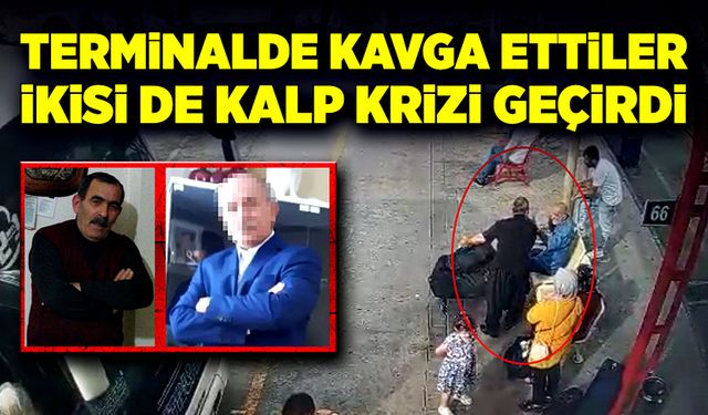 İki yolcu kavga etti, ikisi de kalp krizi geçirdi