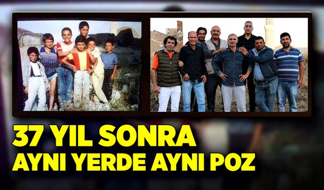 37 yıl sonra aynı yerde buluşmalarına Alman turist sebep oldu