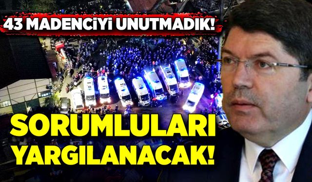 "Amasra'da 43 madenciyi unutmadık, sorumluları yargılanacak"