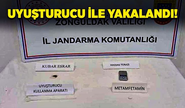 Jandarmadan uyuşturucuya geçit yok! Araç içerisinde yakalandı