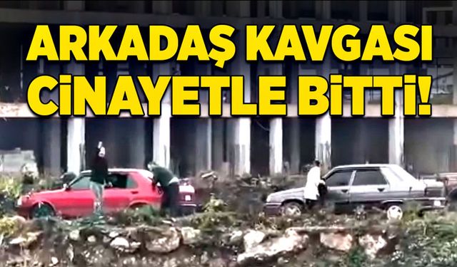 Arkadaş kavgası cinayetle bitti