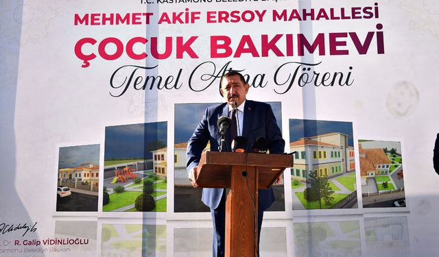 Çocuk Bakım Evi’nin temeli atıldı