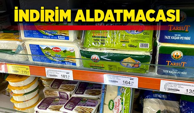 İndirim aldatmacası