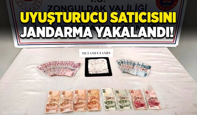 Jandarma, uyuşturucu satıcısını yakalandı!