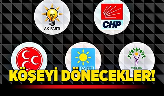 Köşeyi dönecekler