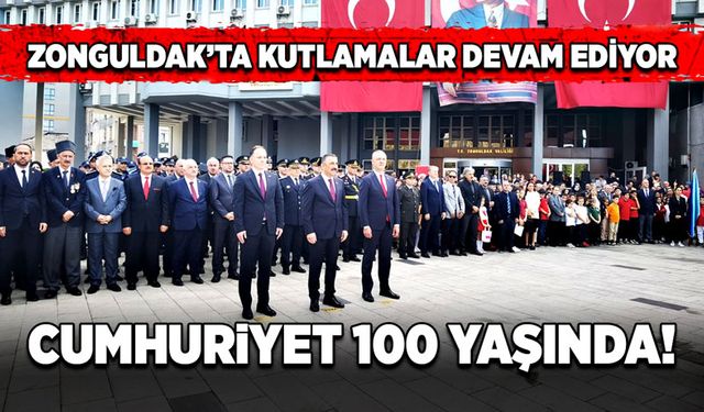 Cumhuriyet 100 yaşında!  Zonguldak’ta kutlamalar devam ediyor