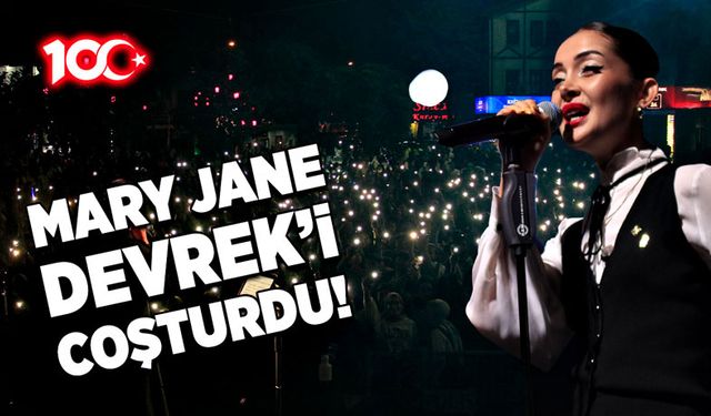 Mary Jane Devrek’i coşturdu!