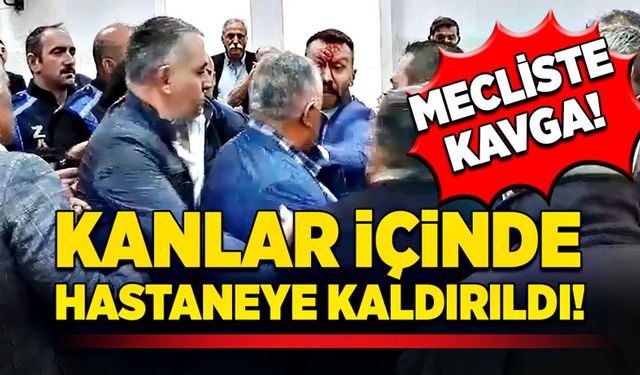 Meclis’te kavga! Kanlar içinde hastaneye kaldırıldı!