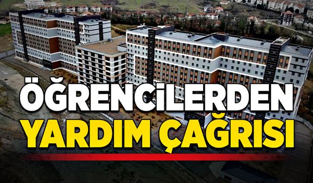 Öğrencilerden yardım çağrısı!