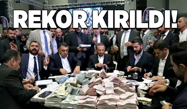 Rekor kırıldı