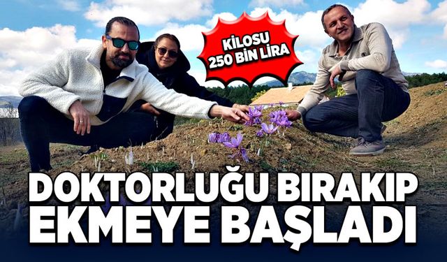 Kilosu 250 bin lira! Doktorluğu bırakıp ekmeye başladı!