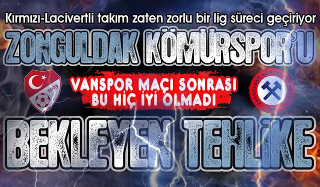 Türkiye Futbol Federasyonu açıkladı... Zonguldak Kömürspor bundan memnun kalmadı!