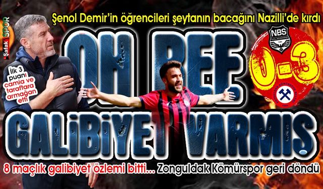 Zonguldak Kömürspor’un doğuşu... Hoş geldin Elmas: 0-3