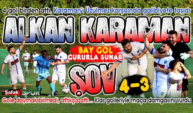 1'i penaltıdan tam 7 gol... Ne maç oldu ama: 4-3