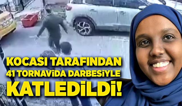 Kocası tarafından 41 tornavida darbesiyle katledildi!