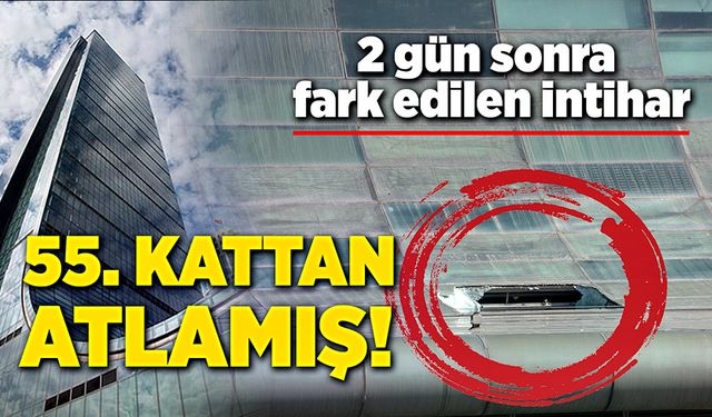 AVM’nin 55. Katından atlayıp intihar eden genç iki gün sonra fark edildi!