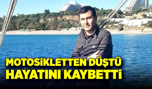 Kontrolü kaybeden sürücü olay yerinde hayatını kaybetti!