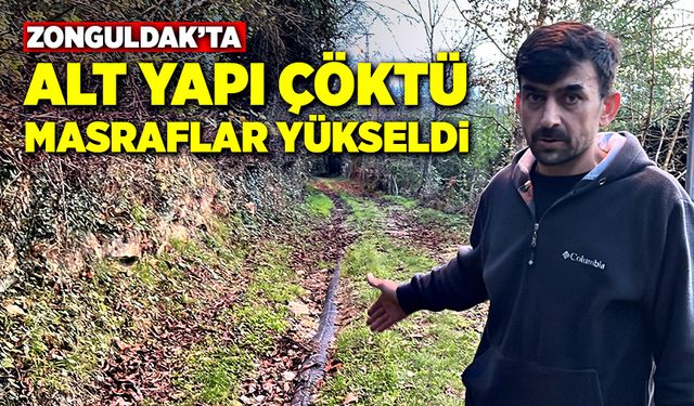 Altyapı çöktü, masraflar yükseldi!