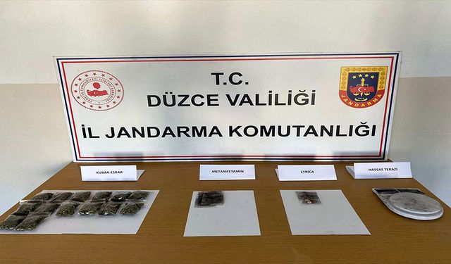 Düzce'de uyuşturucu ile mücadele sürüyor! 18 şüpheli yakalandı