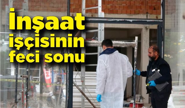 İnşaat işçisi metrelerce yüksekten düştü