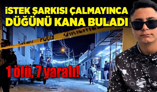 İstek şarkısı çalmayınca, düğünü kana buladı!