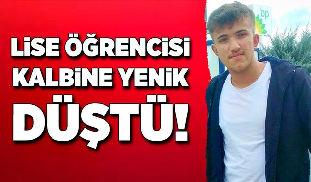 Lise öğrencisi kalbine yenik düştü!