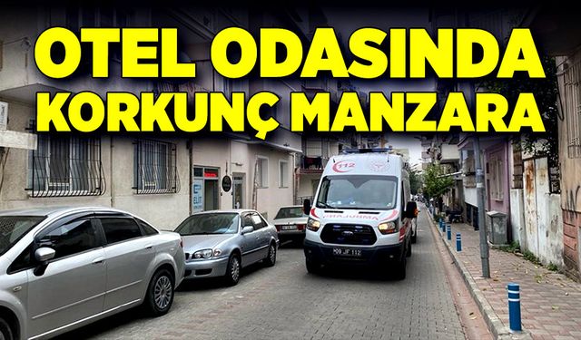 Otel odasında korkunç manzara!