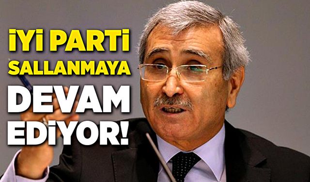 İYİ Parti sallamaya devam ediyor! İstifa eden edene!