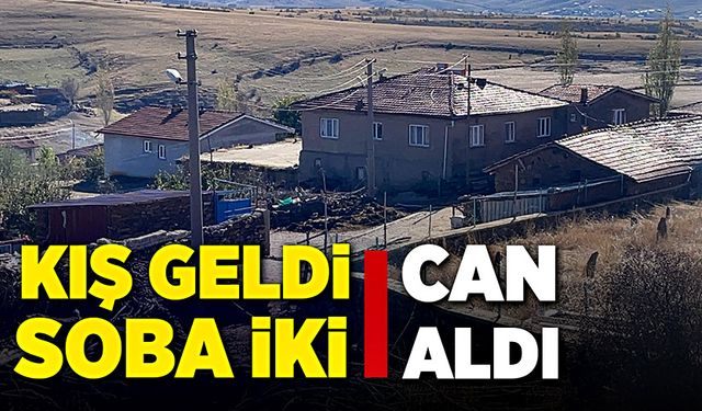 Kış geldi, soba iki can aldı!