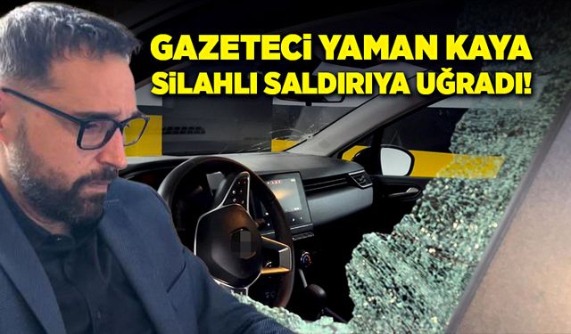 Gazeteci ölümden, 5 santimetreyle kurtuldu!