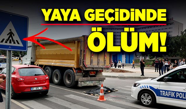 Yaya geçidinde ölüm!