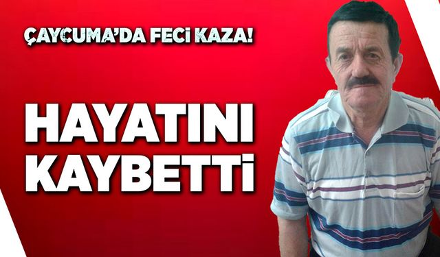 Çaycuma’da feci kaza: 1 kişi hayatını kaybetti!