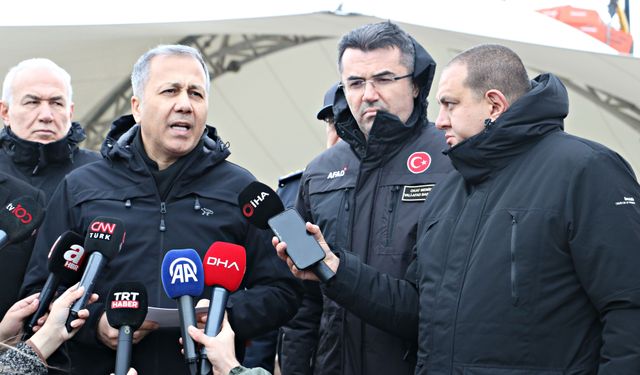 İçişleri Bakanı Ali Yerlikaya: - "Temennimiz en kısa zamanda kayıp 11 mürettebata ulaşmak"