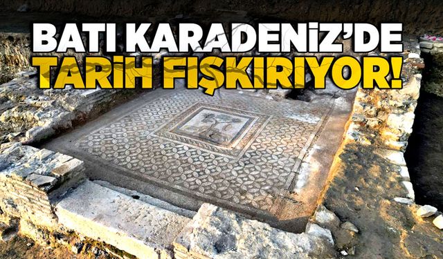 Batı Karadeniz’de tarih fışkırıyor