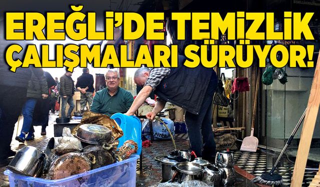 Ereğli’de temizlik çalışmaları sürüyor!