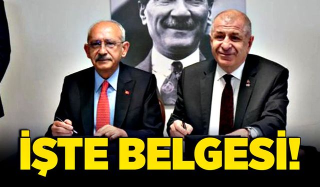 İşte belgesi!