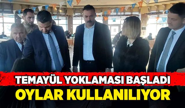 Temayül yoklaması başladı, oylar kullanılıyor