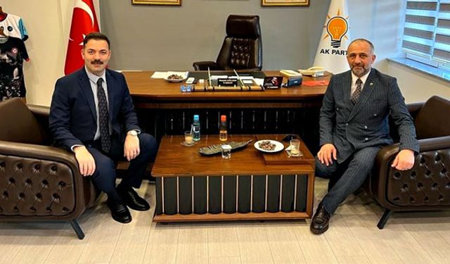 TSO Başkanı Demir, AK Parti İl Başkanı Çağlayan’ı ziyaret etti