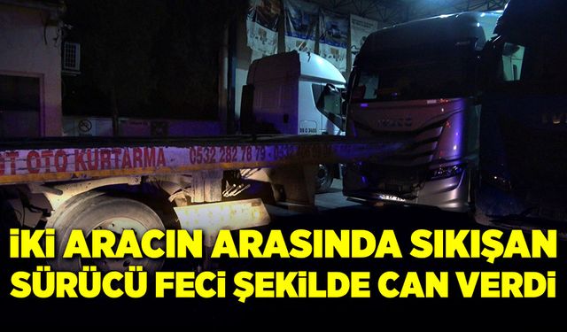 Oto kurtarıcı ile takozun arasında sıkışan sürücü öldü!