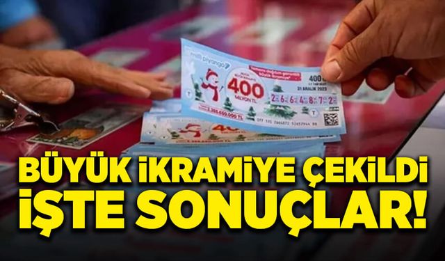 Büyük ikramiye çekildi! İşte sonuçlar!