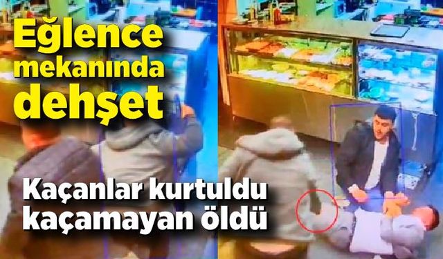 Eğlence mekanında dehşet anları; Mekan ortasında ateş açtılar