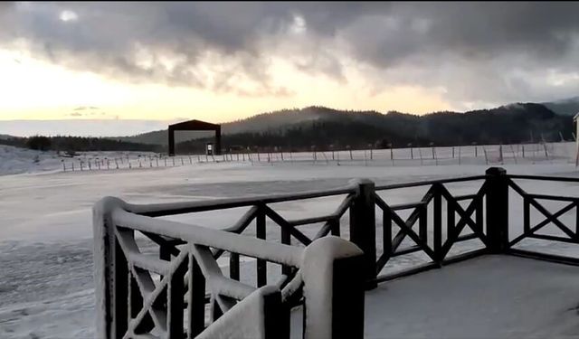 Keltepe Kayak Merkezi beyaz gelinliğini yeniden giydi