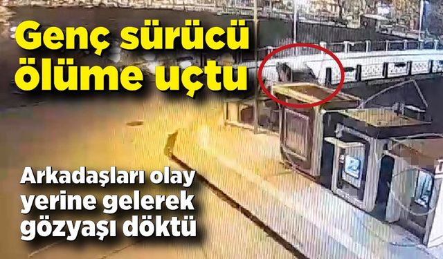 Genç sürüsü nehre uçtu!