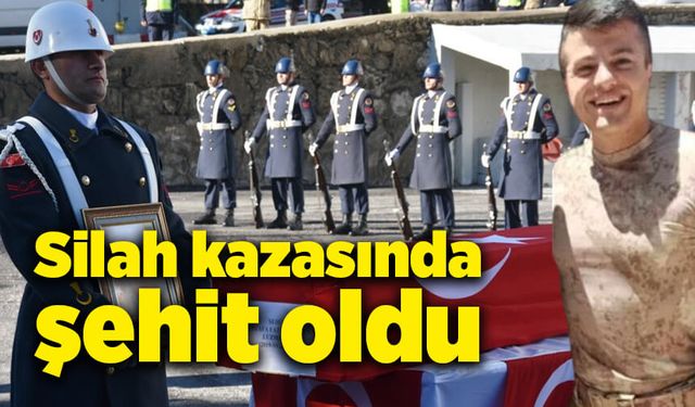 Uzman Çavuş Mustafa Fatih Yetişen, silah kazasında şehit oldu!