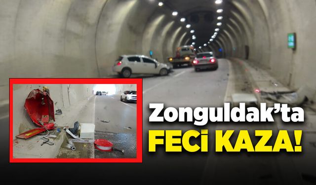 Zonguldak’ta feci kaza! 