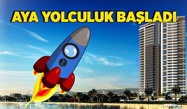 Aya yolculuk başladı